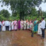 गावामध्ये वृक्ष वाटप कार्यक्रम